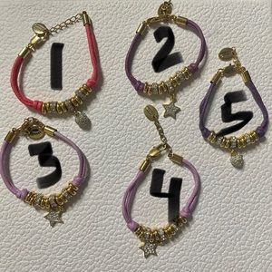 Juicy Couture bracelets